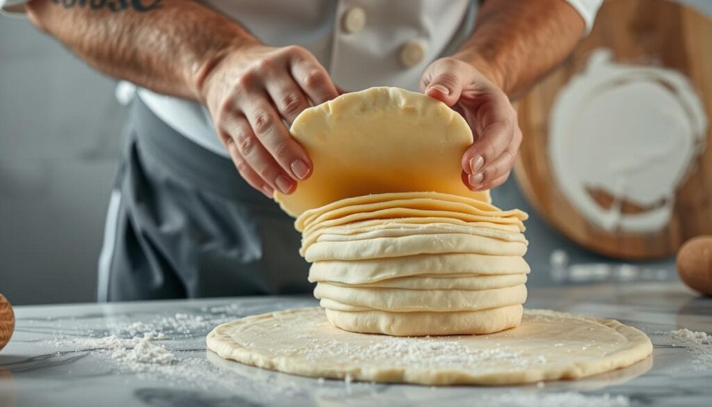 Butter Lamination Technique for Gipfeli