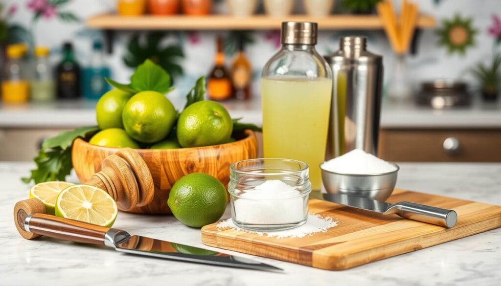 Caipirinha Preparation Tools