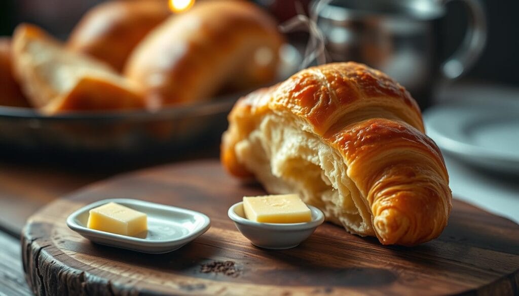 Warming Croissant for Flaky Breakfast Treat