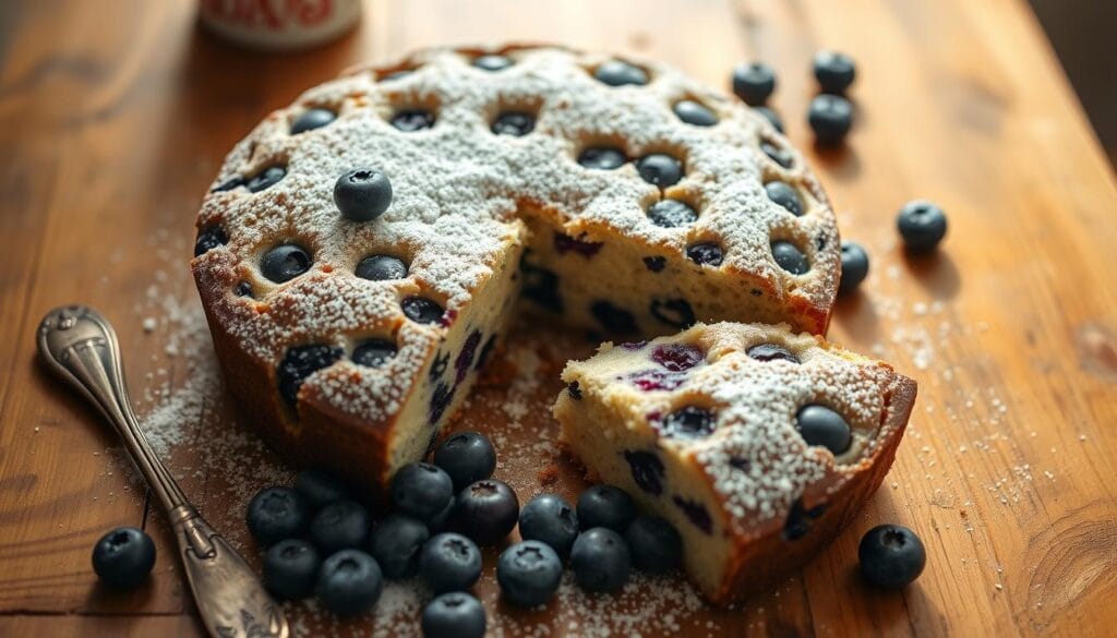 blueberry breakfast cake