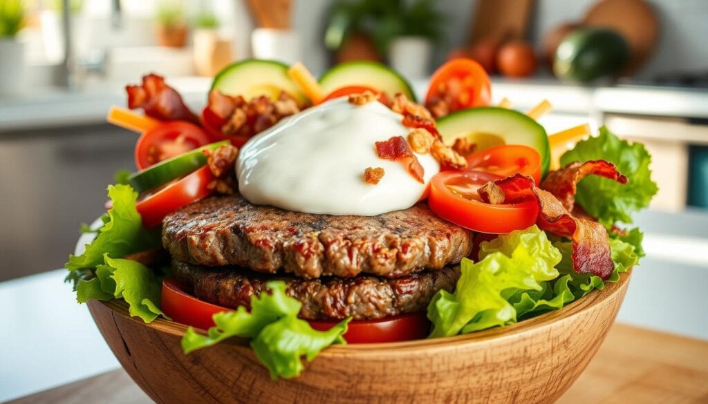 burger bowl recipe