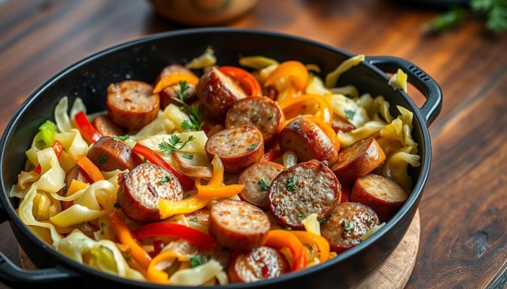 cabbage and sausage recipe