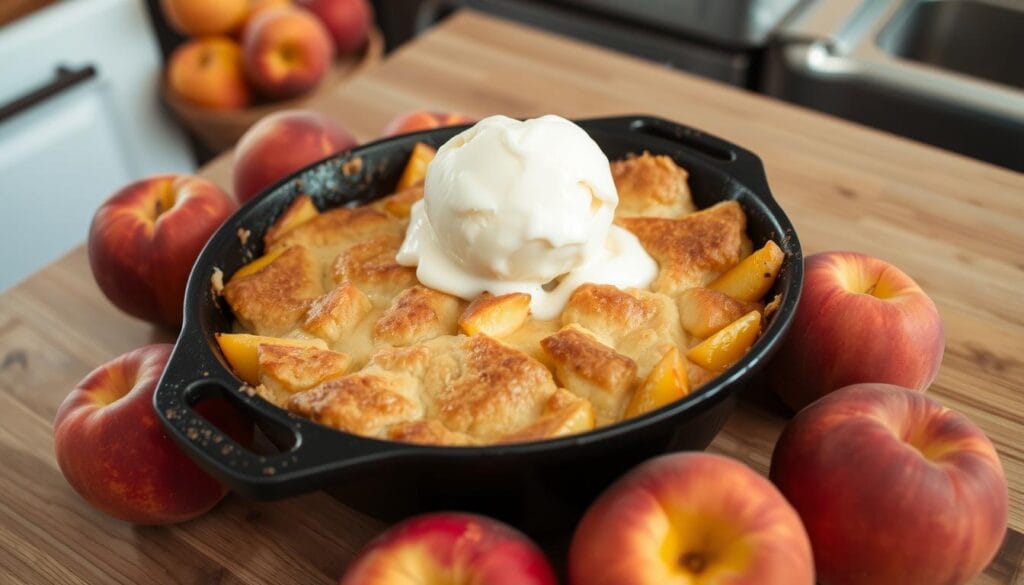 peach cobbler recipe with cake mix