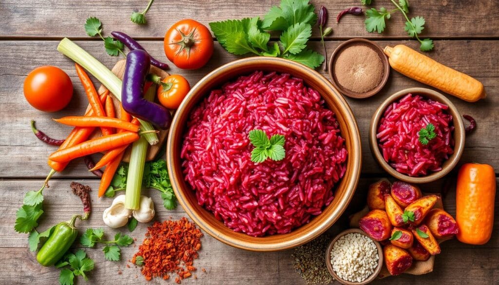 red rice recipe